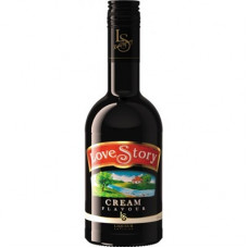 Ликер эмульсионный "LOVE STORY CREAM FLAVOUR 18% 0,5л