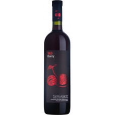 Вино «365 Вишня» полусладкая 12% 0,75л.