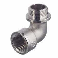 Угол с упором Stout (SFT-0016-000034) 3/4 ВР(г) х 3/4 НР(ш) никелированный