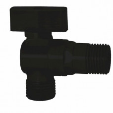 Кран шаровый для воды угловой KAISER 1/2″х1/2″ 271 черный Кран шаровый для воды угловой KAISER 1/2″х1/2″ 271 черный
