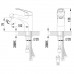 Смеситель для раковины и биде LEMARK Omega монолитный  LM3116C