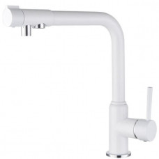 Смеситель для кухни KAISER Teka ф35 боковой под фильтр White