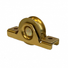 Роликовое колесо для откатных ворот, БЕЗ площадки  60мм, анодированное. LP-60mm