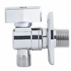 Кран шаровый для воды угловой KAISER 1/2″х3/8″ 263 Сhrome Кран шаровый для воды угловой KAISER 1/2″х3/8″ 263 Сhrome