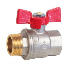 Кран KAISER 1″ г/ш ручка бабочка усиленная 807-1 Кран KAISER 1″ г/ш ручка бабочка усиленная 807-1