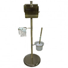 Стойка напольная тройная эконом Classic Retro Bronze CDBR087 Стойка напольная тройная эконом Classic Retro Bronze CDBR087