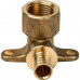 Угольник настенный с креплением  STOUT SFA-0009-001612 16×1/2″ аксиальная — резьба
