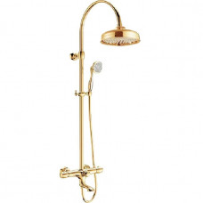 Душевая система с термостатом KAISER Aria 03182-3 Gold