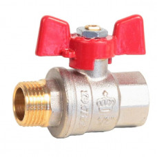 Кран KAISER 3/4″ г/ш ручка бабочка усиленная 807-3/4 Кран KAISER 3/4″ г/ш ручка бабочка усиленная 807-3/4