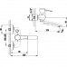 Смеситель Lemark Atlantiss для ванны с душем LM3214C