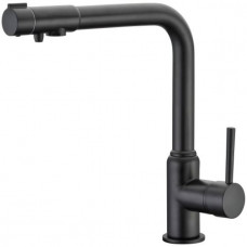 Смеситель для кухни KAISER Teka  ф35 боковой под фильтр BLACK