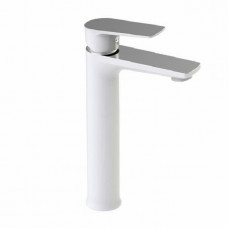 Смеситель для раковины умывальника KAISER Atrio  ф35 Chrome/White