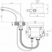 Смеситель сенсорный для умывальника Kaiser Sensor 38111 хром