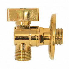 Кран шаровый для воды угловой KAISER 1/2″х1/2″ 268 золото Кран шаровый для воды угловой KAISER 1/2″х1/2″ 268 золото