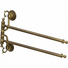 Полотенцедержатель двойной поворотный Classic Retro Bronze R-14