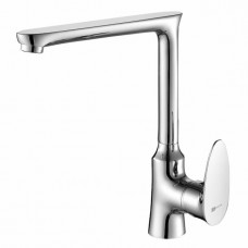 Смеситель Lemark Nero для кухни с высоким поворотным изливом, хром LM0205C