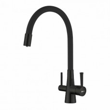 Смеситель гибкий для кухонной мойки LEMARK Comfort с подключением к фильтру LLM3075BL черный Смеситель гибкий для кухонной мойки LEMARK Comfort с подключением к фильтру LLM3075BL черный
