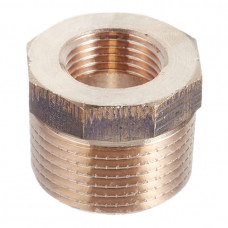 Футорка Viega  наружная резьба 1 х 1/2″ бронзовая (266486)